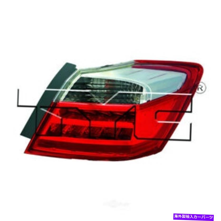 USテールライト テールライトアセンブリ - レギュラーTYC 11-6623-00フィット13-15ホンダアコード Tail Light Assembly-Regular TYC 11-6623-00 fits 13-15 Honda Accord【並行輸入品】