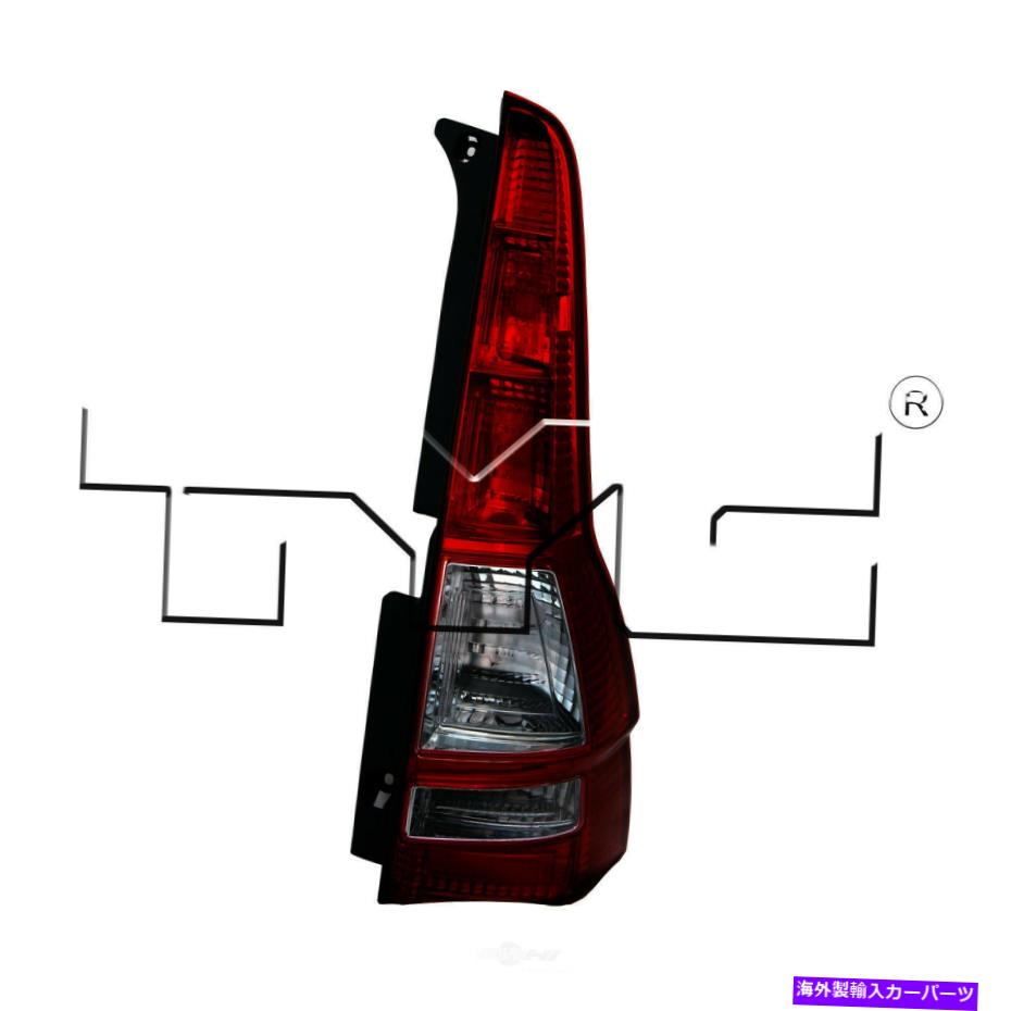 USテールライト テールライトアセンブリ - 右右TYC 11-6311-01フィット07-11ホンダCR-V Tail Light Assembly-Regular Right TYC 11-6311-01 fits 07-11 Honda CR-V【並行輸入品】