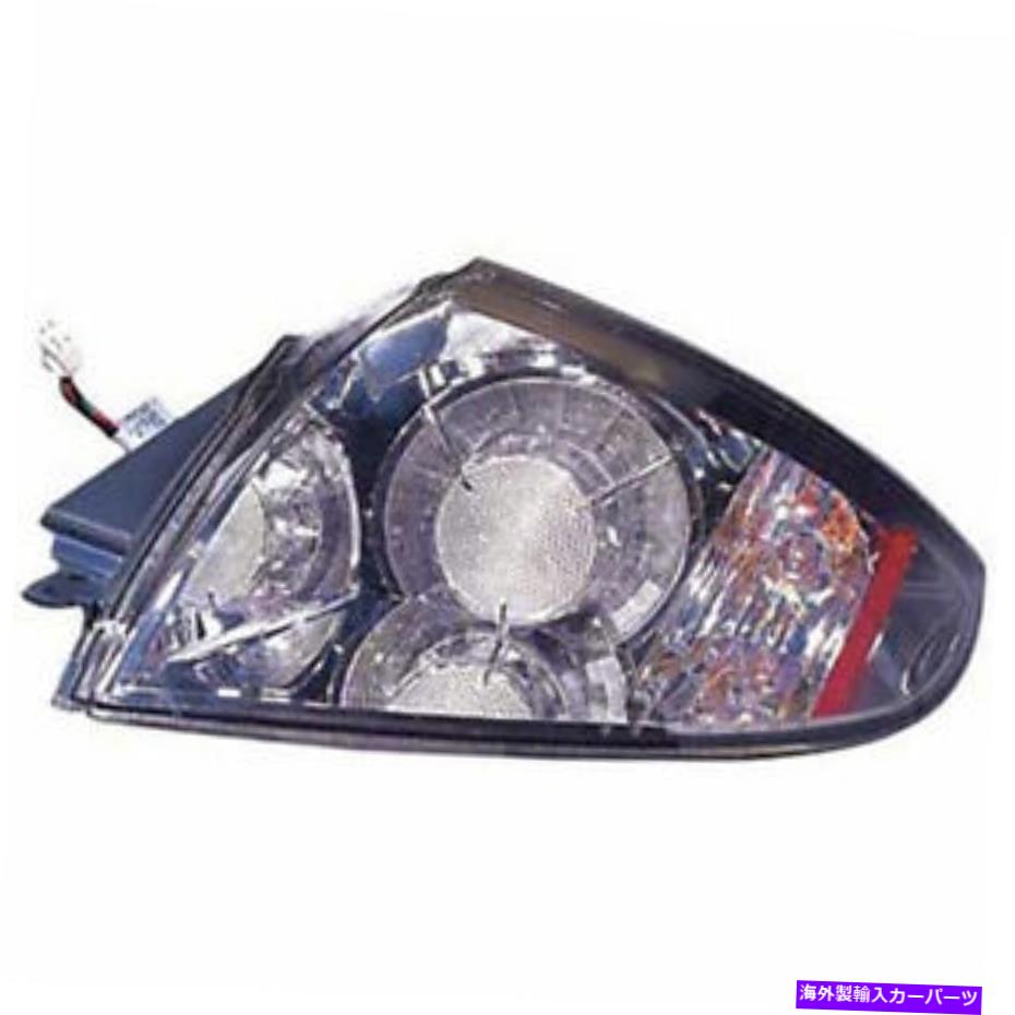 USテールライト フィット06-12三菱Eclipse左ドライバーサイドテールライト Fits 06-12 Mitsubishi Eclipse Left Driver Side Tail Light【並行輸入品】