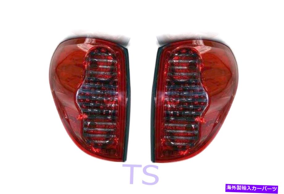 USテールライト 赤石のための赤+煙のレンズLEDテールランプライトL200 2005-2013トラック RED+SMOKE LENS LED TAIL LAMP LIGHTS FOR MITSUBISHI TRITION L200 2005-2013 TRUCK【並行輸入品】