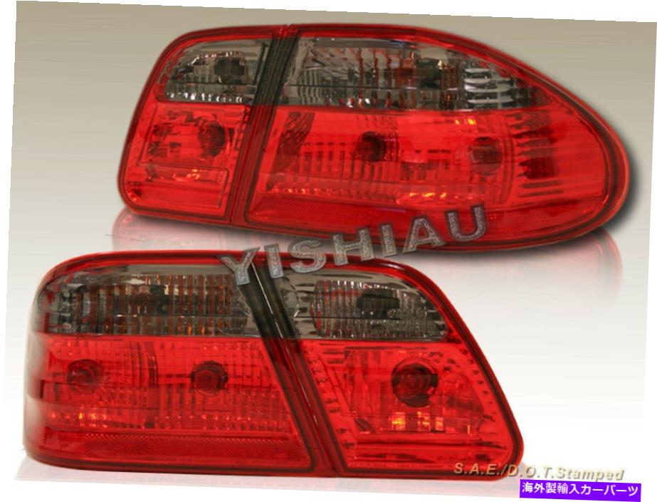 USテールライト 96 - 02メルセデスベンツEクラスW210 E300 E430 E320 E420テールライトレッドスモーク 96 - 02 MERCEDES BENZ E CLASS W210 E300 E430 E320 E420 TAIL LIGHT RED SMOKE【並行輸入品】