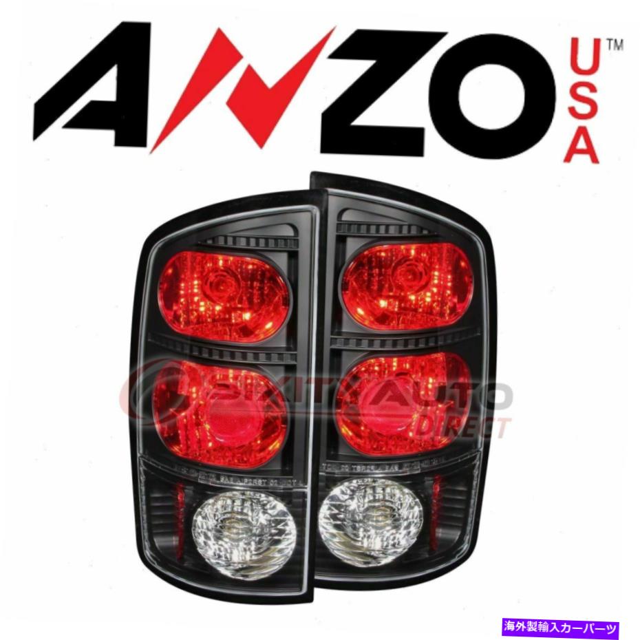 USテールライト 2003年から2005年のDodge RAM 3500のためのアンツサのテールライトセット - 電気照明IB AnzoUSA Tail Light Set for 2003-2005 Dodge Ram 3500 - Electrical Lighting ib【並行輸入品】