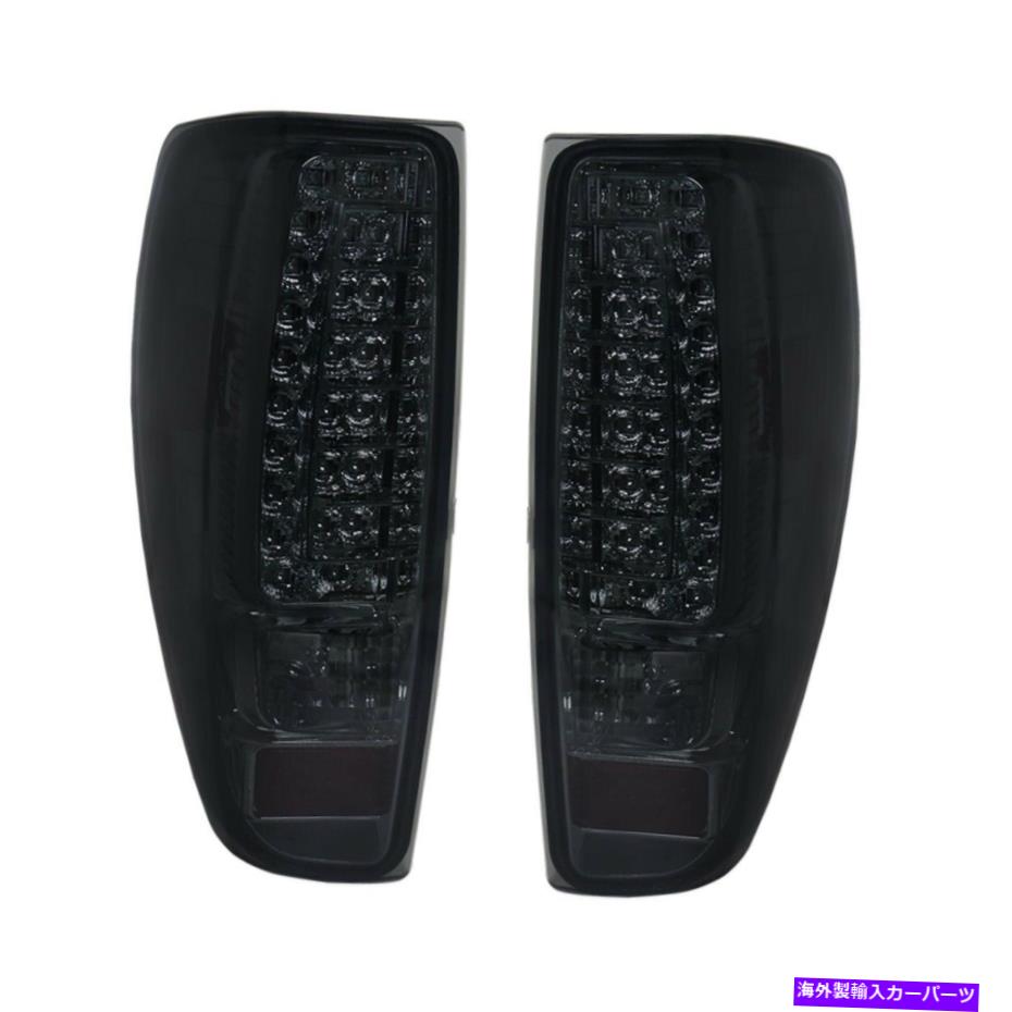 USテールライト フィット04-12シボレーコロラド/キャニオンLEDテールライトクロムハウジング/スモークレンズ Fit 04-12 Chevy Colorado /Canyon Led Tail Lights Chrome Housing / Smoke Lens【並行輸入品】 42,479円