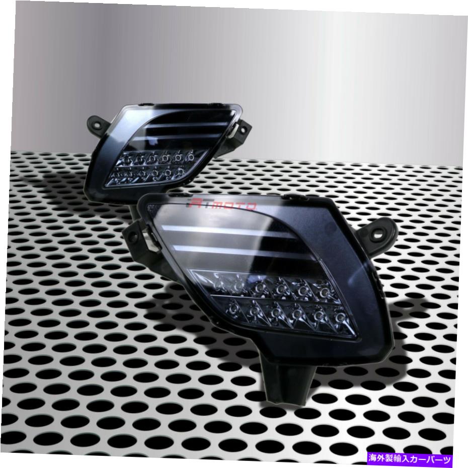 USテールライト 13 + CX-5 2.0 KE GH LEDリアバンパーリフレクターフォグテールブレーキライトスモーク Fit for 13+CX-5 2.0 KE GH LED Rear Bumper Reflector Fog Tail Brake Light Smoke【並行輸入品】