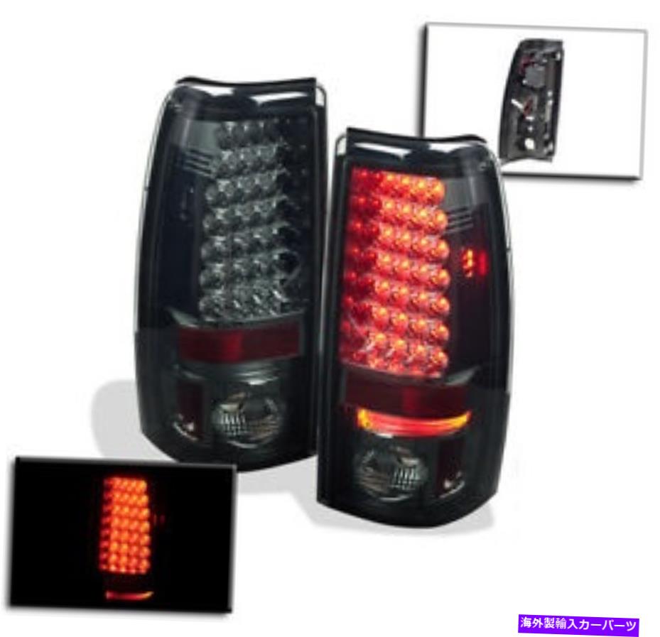 USテールライト 1999-2002シボレー/ GMC Silverado Sierra WT Smoke AltezzaリアLEDテールブレーキライト 1999-2002 CHEVY/GMC SILVERADO SIERRA WT SMOKE ALTEZZA REAR LED TAIL BRAKE LIGHTS【並行輸入品】