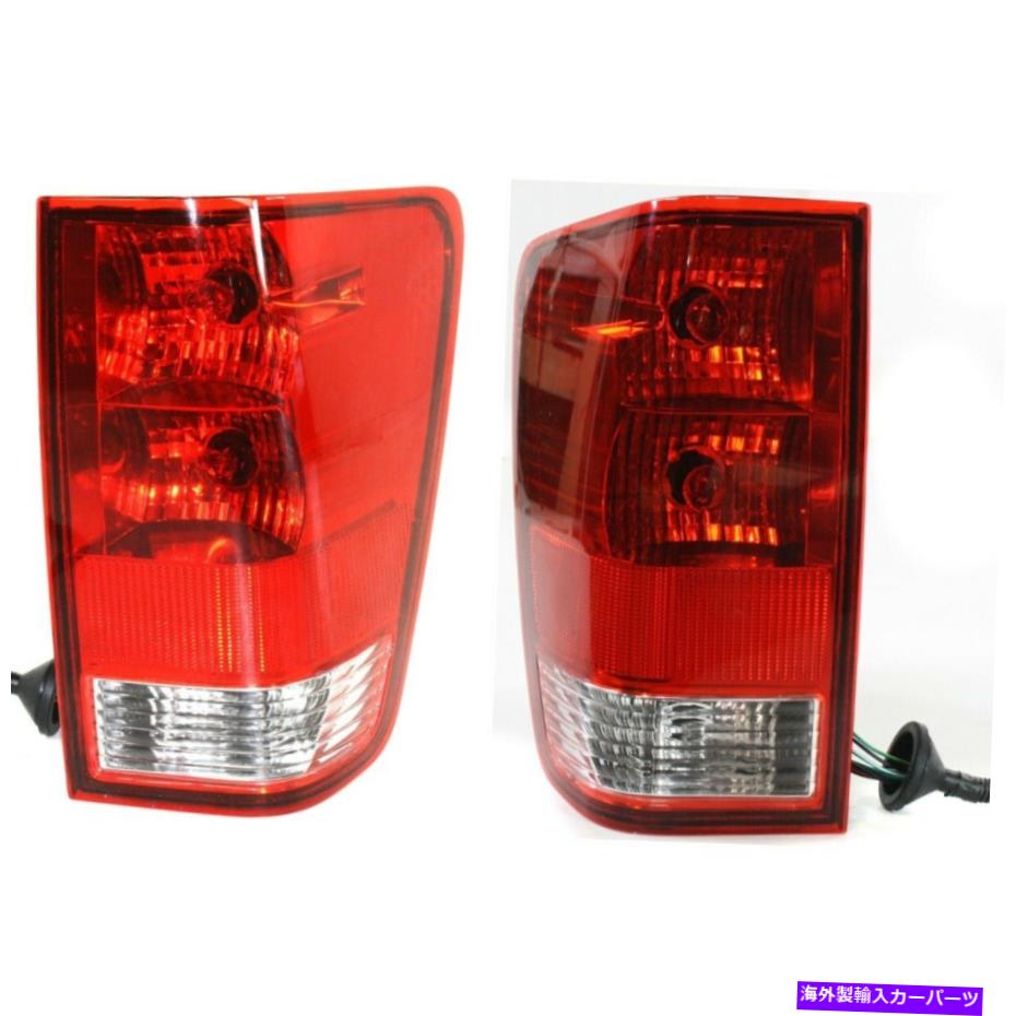 USテールライト 2テールライトランプのセット左右のNI2801166C、NI2800166C LH＆RHペア Set of 2 Tail Lights Lamps Left-and-Right NI2801166C, NI2800166C LH & RH Pair【並行輸入品】