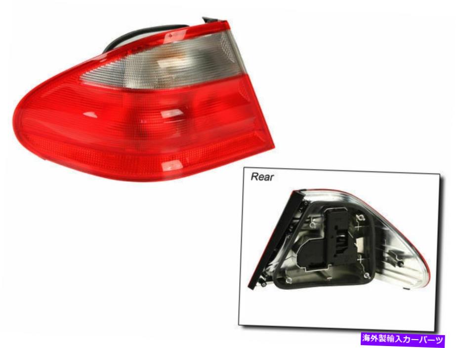 USテールライト 2001-2002メルセデスCLK55 AMGテールライトレンズのための純正23116RT For 2001-2002 Mercedes CLK55 AMG Tail Light Lens Left Genuine 23116RT【並行輸入品】