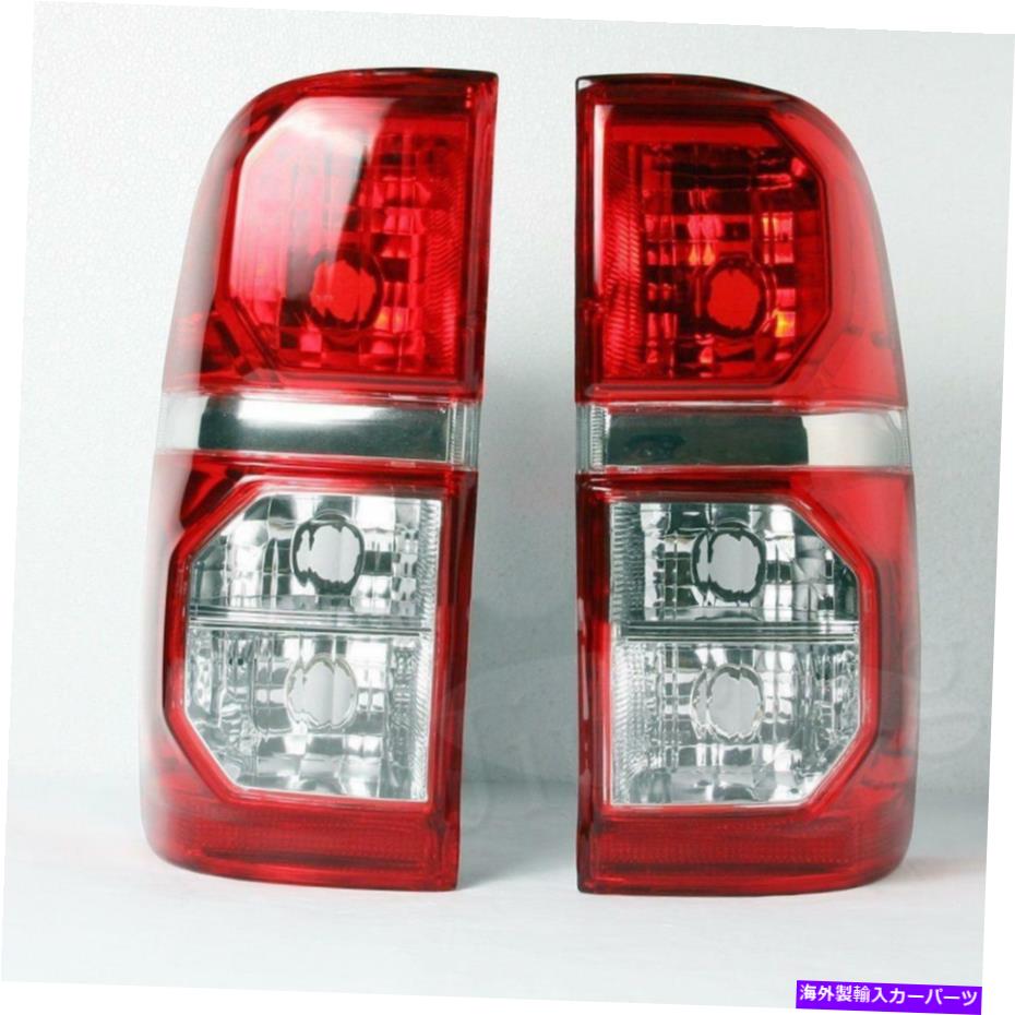 USテールライト Toyota Hilux SR5 VIGO 2005-2010後期左+右テールライトTaillight Fit For Toyota Hilux Sr5 Vigo 2005-2010 Rear Left + Right Tail Light Taillight【並行輸入品】