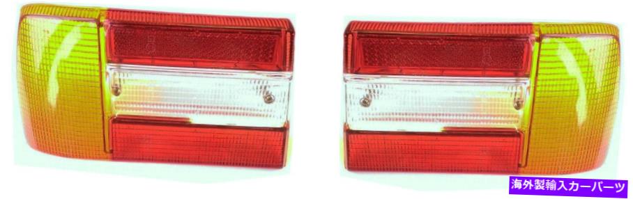 USテールライト BMW 2002テールライトレンズ1974-1976左右セット対 BMW 2002 TAIL LIGHT LENS 1974-1976 pair left and right set【並行輸入品】