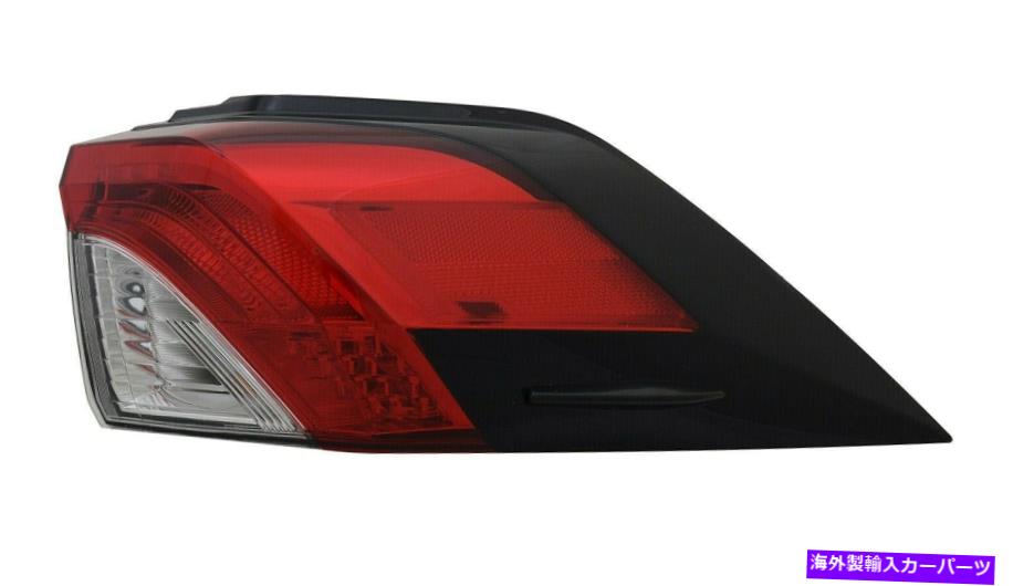 USテールライト トヨタRAV4 RAV 4 2019-2020右乗客の外側のTaillightテールライトランプ FITS TOYOTA RAV4 RAV 4 2019-2020 RIGHT PASSENGER OUTER TAILLIGHT TAIL LIGHT LAMP【並行輸入品】