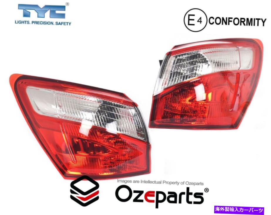 USテールライト Nissan Dualis 5&7 Seater J10 S2 2010~2014用セット/ペアLH + RHテールライトランプ Set / Pair LH+RH Tail Light Lamp For Nissan Dualis 5 & 7 Seater J10 s2 2010~2014【並行輸入品】|Us Custom Parts Shop USDM