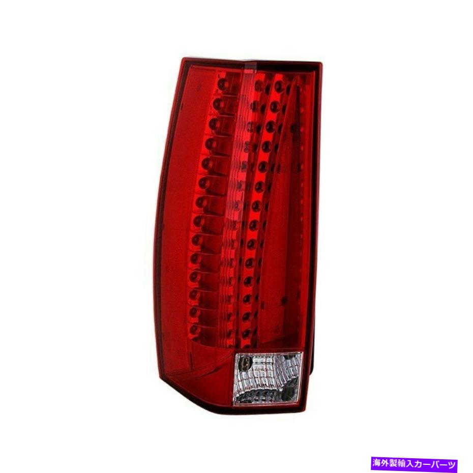 USテールライト xtune Alt-JH-CAESC07 - Lドライバ側クロム/赤ファクトリースタイルLEDテールライト XTune ALT-JH-CAESC07--L Driver Side Chrome/Red Factory Style LED Tail Light【並行輸入品】