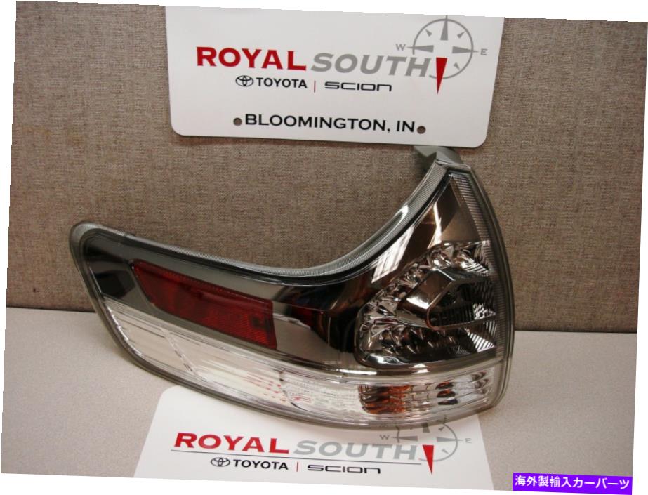 USテールライト トヨタシエナ2011 - 2016 SE LTリアテールライトランプ純正OEM OE Toyota Sienna 2011 - 2016 SE LT Rear Tail Light Lamp Genuine OEM OE【並行輸入品】