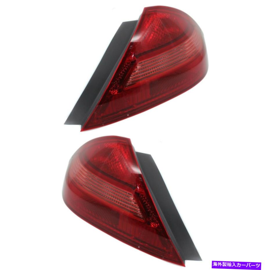 USテールライト 2003年から2005年のホンダアコードクーペ赤レンズ2ピースのためのハロゲンテールライトセット Halogen Tail Light Set For 2003-2005 Honda Accord Coupe Red Lens 2Pcs【並行輸入品】