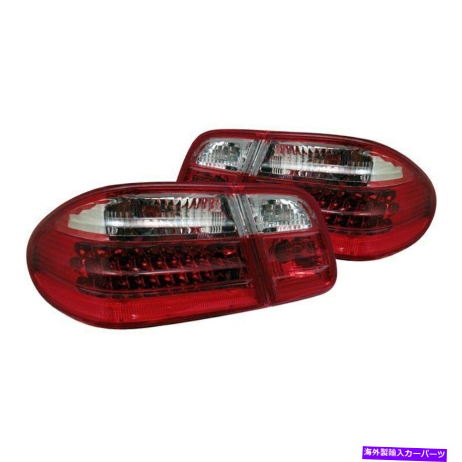 USテールライト XTUNE ALT-CL-MBW210-LED-RCクローム/赤LEDテールライト XTune ALT-CL-MBW210-LED-RC Chrome/Red LED Tail Lights【並行輸入品】