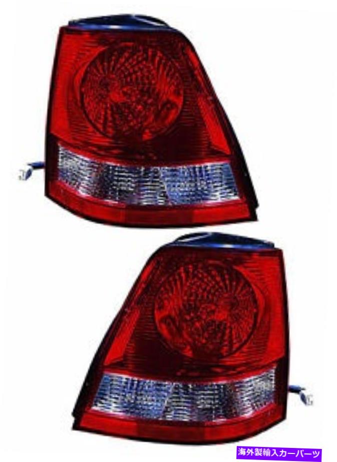 USテールライト 2003年2004年2006年KIA Sorentoテールライトペアセット For 2003 2004 2005 2006 Kia Sorento Tail lights Pair Set【並行輸入品】