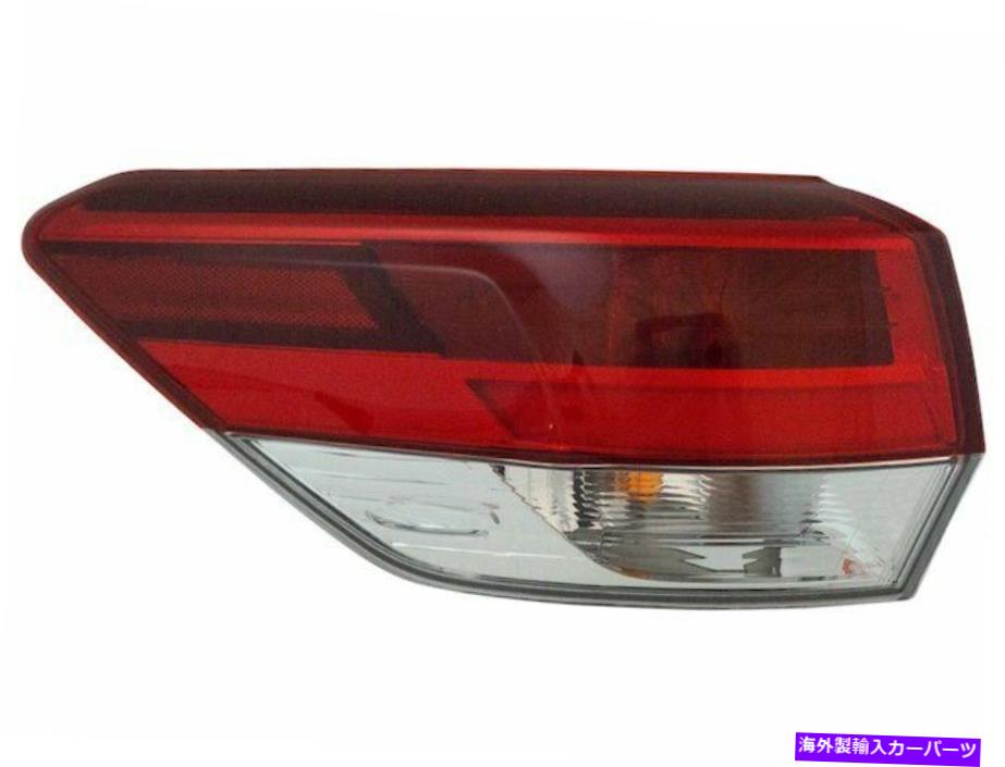 USテールライト 2017年のトヨタハイランダーテールライトアセンブリの外側75424gm For 2017 Toyota Highlander Tail Light Assembly Left Outer 75424GM【並行輸入品】