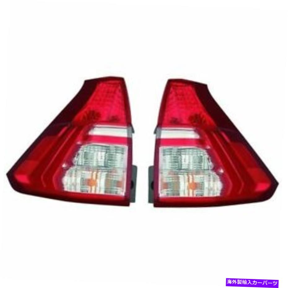 USテールライト HD CR-V 2015 2016 2017リアテールランプ外側右右ペアセット FOR HD CR-V 2015 2016 2017 REAR TAIL LAMP OUTER RIGHT & LEFT PAIR SET【並行輸入品】