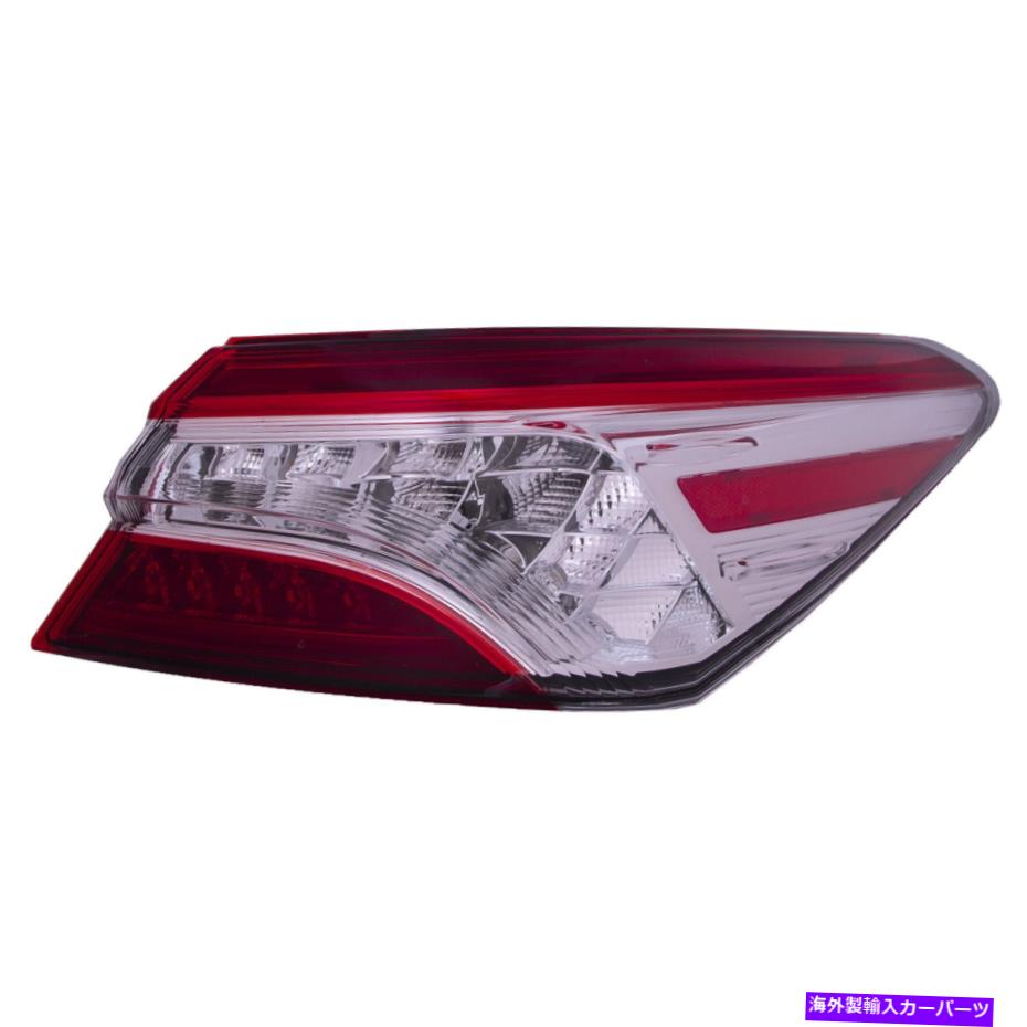 USテールライト アウターテールライト高品質カーパ右乗客18-2020トヨタカムリXLE Outer Tail Light High Quality CAPA Right Passenger Fits 18-2020 Toyota Camry XLE【並行輸入品】