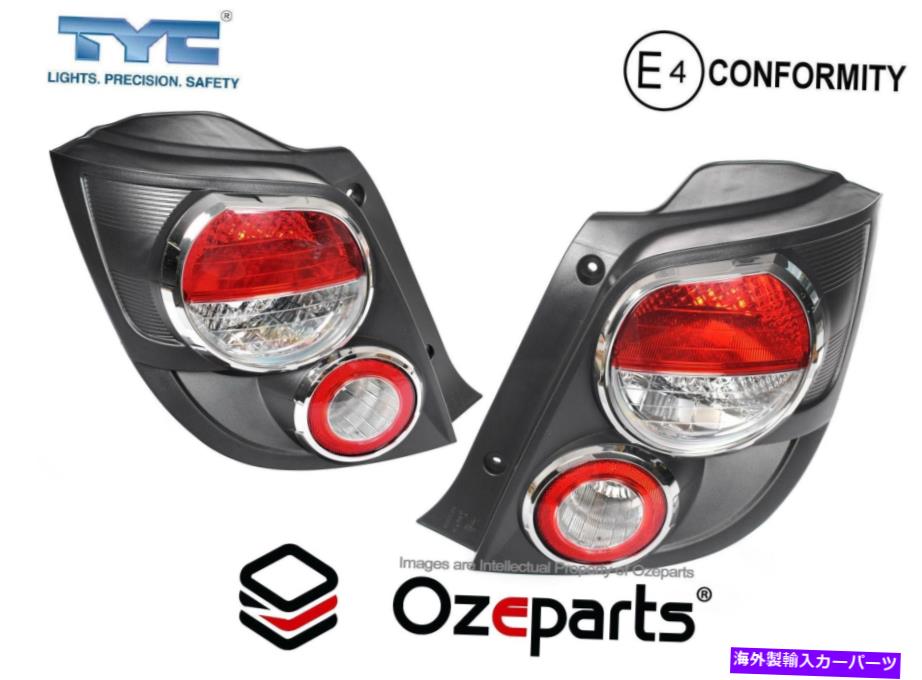 USテールライト Holden Barina TM Series 1 2011~2016ハッチのためのセットペアLH + RHテールライトライトランプ Set Pair LH+RH Tail Light Lamp For Holden Barina TM Series 1 2011~2016 Hatch【並行輸入品】