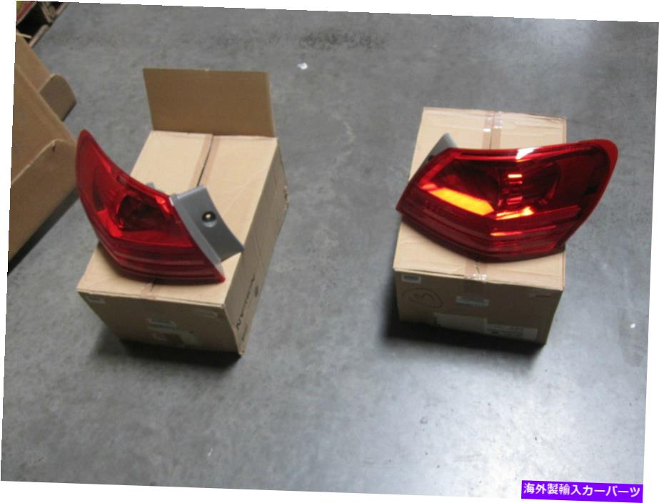 USテールライト 日産26550-JM00A、26555-JM00AランプRHとLH 08-13日産不正 NISSAN 26550-JM00A, 26555-JM00A Lamps RH And LH 08-13 Nissan Rogue【並行輸入品】