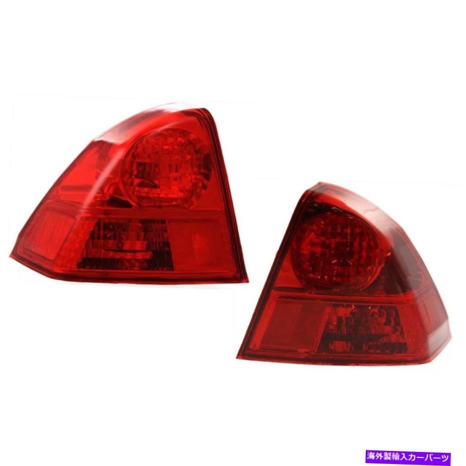 USテールライト テールライトランプ2の左右の外側の外側の2つの右側の1セット、HO2800153ペア Tail Lights Lamps Set of 2 Left-and-Right Outside HO2801153, HO2800153 Pair【並行輸入品】