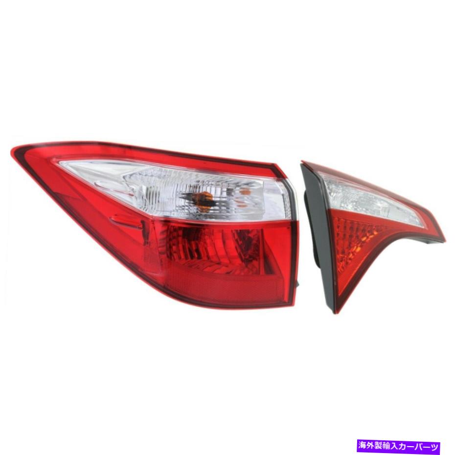 USテールライト トヨタカローラ2014-2016用テールライトランプ左側のドライバLH Tail Light Lamp Left Hand Side Driver LH for Toyota Corolla 2014-2016【並行輸入品】