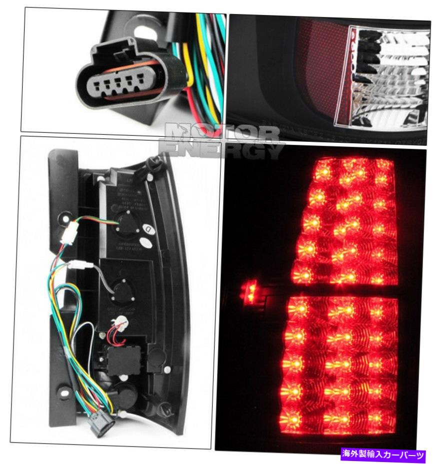 USテールライト 07-14 Chevy / GMC郊外1500 2500 Tahoe Yukon Denali SUVテールライトリアブラック 07-14 CHEVY/GMC SUBURBAN 1500 2500 TAHOE YUKON DENALI SUV TAIL LIGHTS REAR BLACK【並行輸入品】