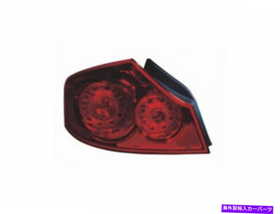 USテールライト 左 - 運転者側のテールライトアセンブリはinfiniti g25 2011-2012 21htzf Left - Driver Side Tail Light Assembly fits Infiniti G25 2011-2012 21HTZF【並行輸入品】