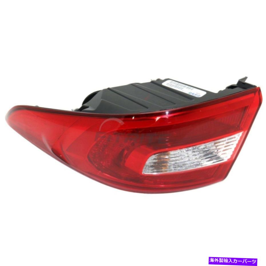 USテールライト 2015-16 Hyundai Sonata HY2805129C Capaのための新しい右側のテールライトアセンブリ NEW RIGHT OUTER TAIL LIGHT ASSEMBLY FOR 2015-16 HYUNDAI SONATA HY2805129C CAPA【並行輸入品】