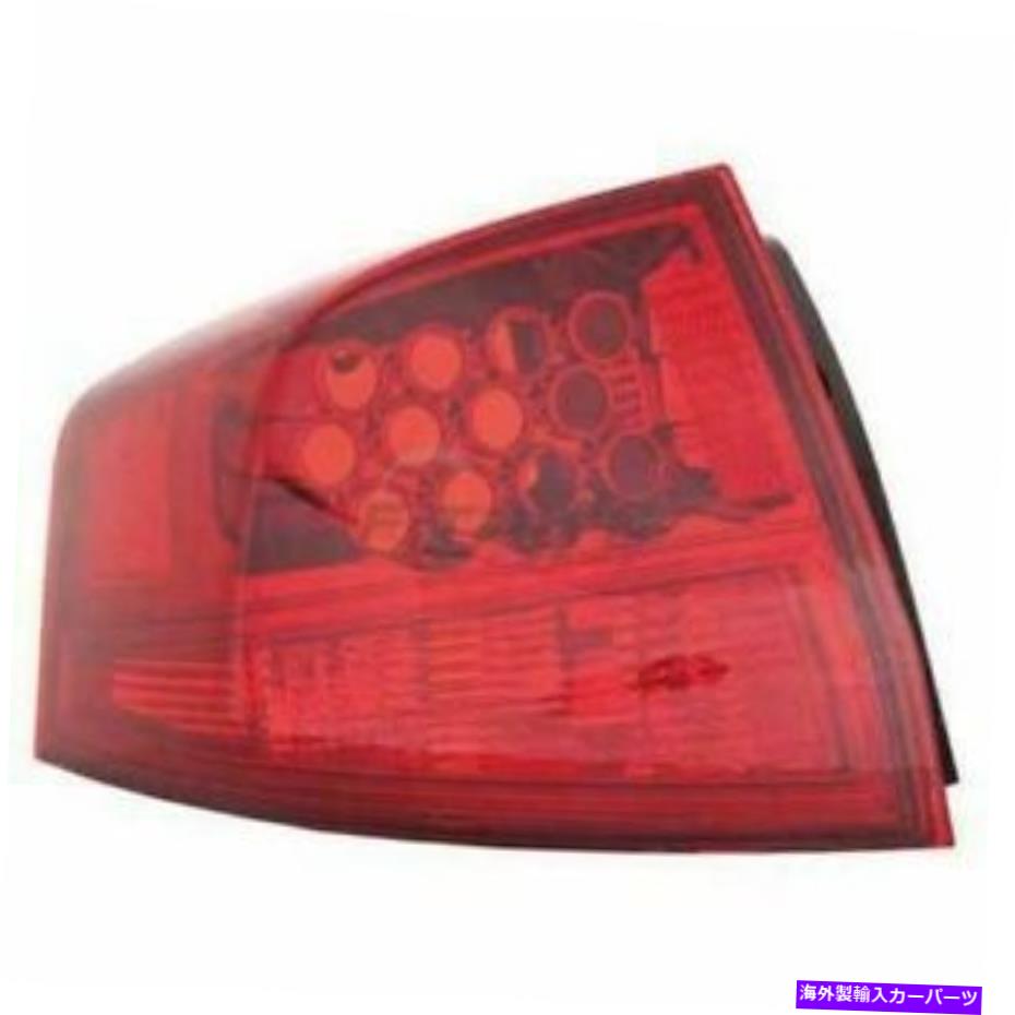 USテールライト 新しい左外側テールライトレンズとハウジングフィットAcura MDX 10-13 AC2818117C CAPA NEW LEFT OUTER TAIL LIGHT LENS AND HOUSING FITS ACURA MDX 10-13 AC2818117C CAPA【並行輸入品】
