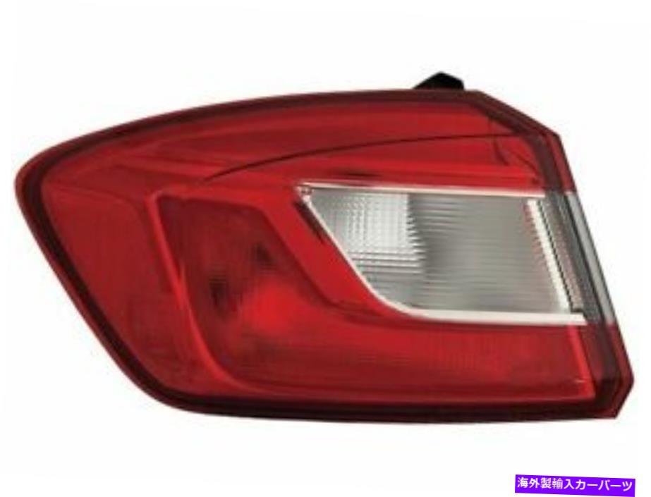 USテールライト 左 - ドライバーサイドテールライトアセンブリ3ZJG65 Chevy Cruze 2018 2019 Left - Driver Side Tail Light Assembly 3ZJG65 for Chevy Cruze 2018 2019【並行輸入品】