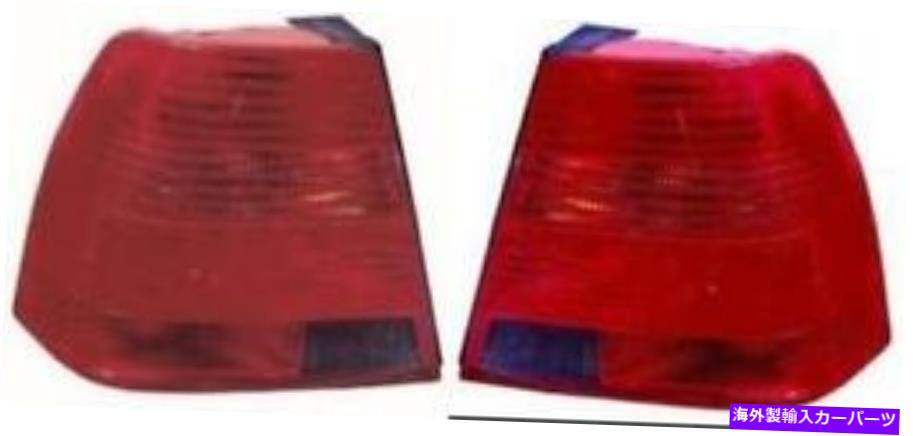 USテールライト 1999年のサイド/ペア - 2003 Volkswagen Jettaリアテールライトアセンブリの交換 SIDE/PAIR for 1999 - 2003 Volkswagen Jetta Rear Tail Light Assembly Replacement【並行輸入品】