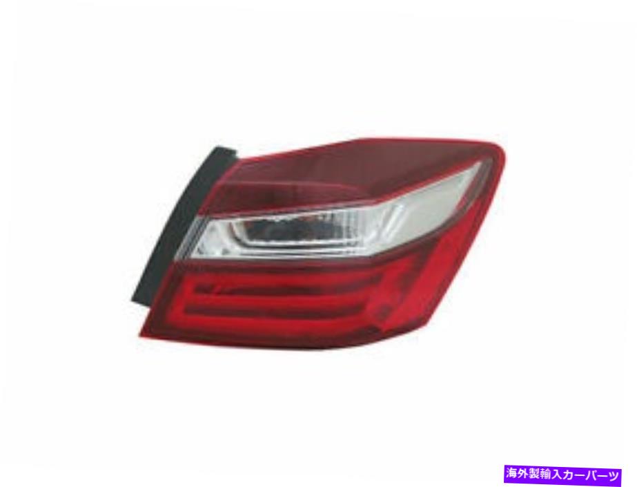 USテールライト 右側 - 旅客サイドテールライトアセンブリ8PBD46 2017年2017年 Right - Passenger Side Tail Light Assembly 8PBD46 for Honda Accord 2017 2016【並行輸入品】