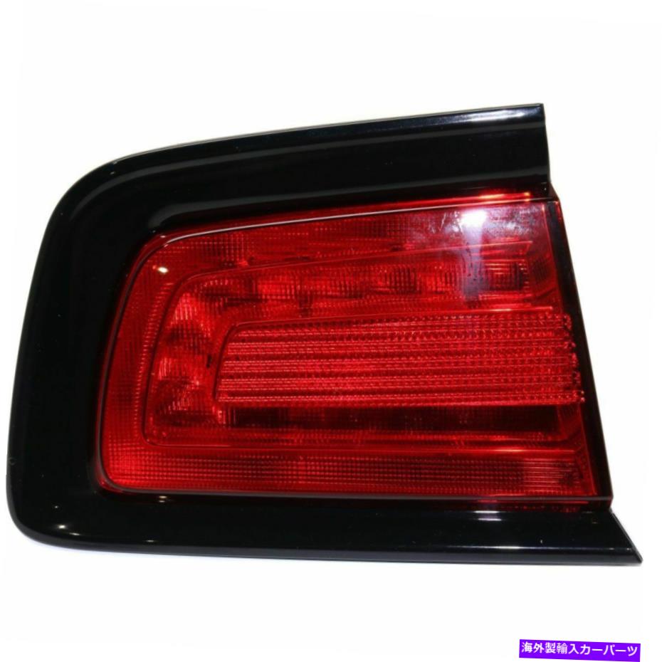 USテールライト 2011-2014のDodge充電器のLEDテールライト左外側レッドレンズW /電球CAPA LED Tail Light For 2011-2014 Dodge Charger Left Outer Red Lens w/ Bulb(s) CAPA【並行輸入品】