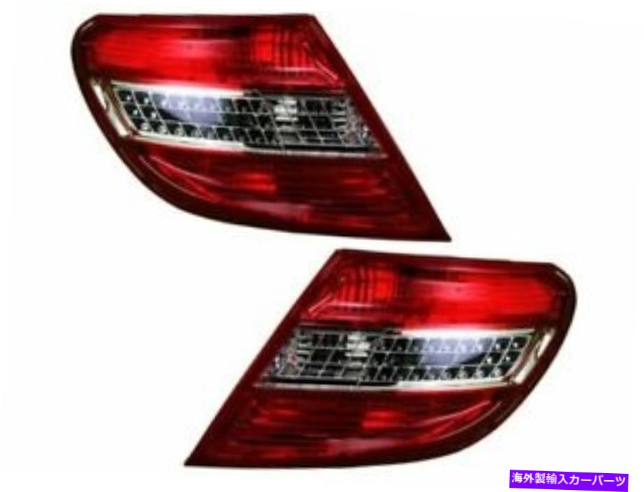 USテールライト 2008-2010メルセデスC300 2009 B276ZYのテールライトアセンブリセット Tail Light Assembly Set For 2008-2010 Mercedes C300 2009 B276ZY【並行輸入品】