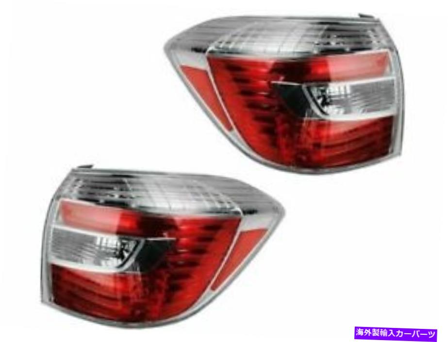 USテールライト テールライトアセンブリ08-10トヨタハイランダハイブリッドYJ41B6ハイブリッド Tail Light Assembly Set For 08-10 Toyota Highlander Hybrid YJ41B6 Hybrid【並行輸入品】