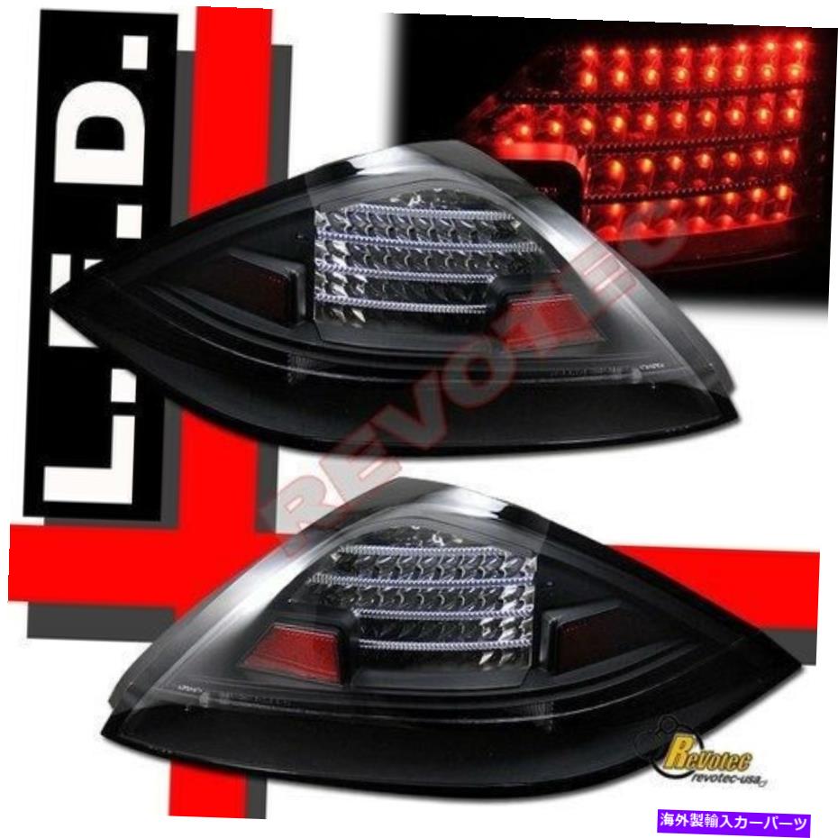 USテールライト 2003年2004年2005ホンダアコード2DRクーペ2ドアの黒LEDテールライト Black LED Tail Lights For 2003 2004 2005 Honda Accord 2Dr Coupe 2 Door【並行輸入品】｜Us Custom Parts Shop USDM