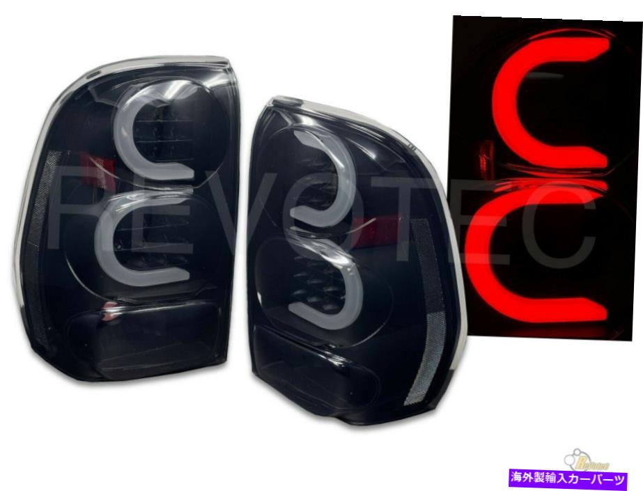 USテールライト 黒の煙LED Cバーのテールライトは2002-2009のシボレートレイルブレージャー Black Smoke LED C Bar Tail lights For 2002-2009 Chevy Trailblazer【並行輸入品】｜Us Custom Parts Shop USDM