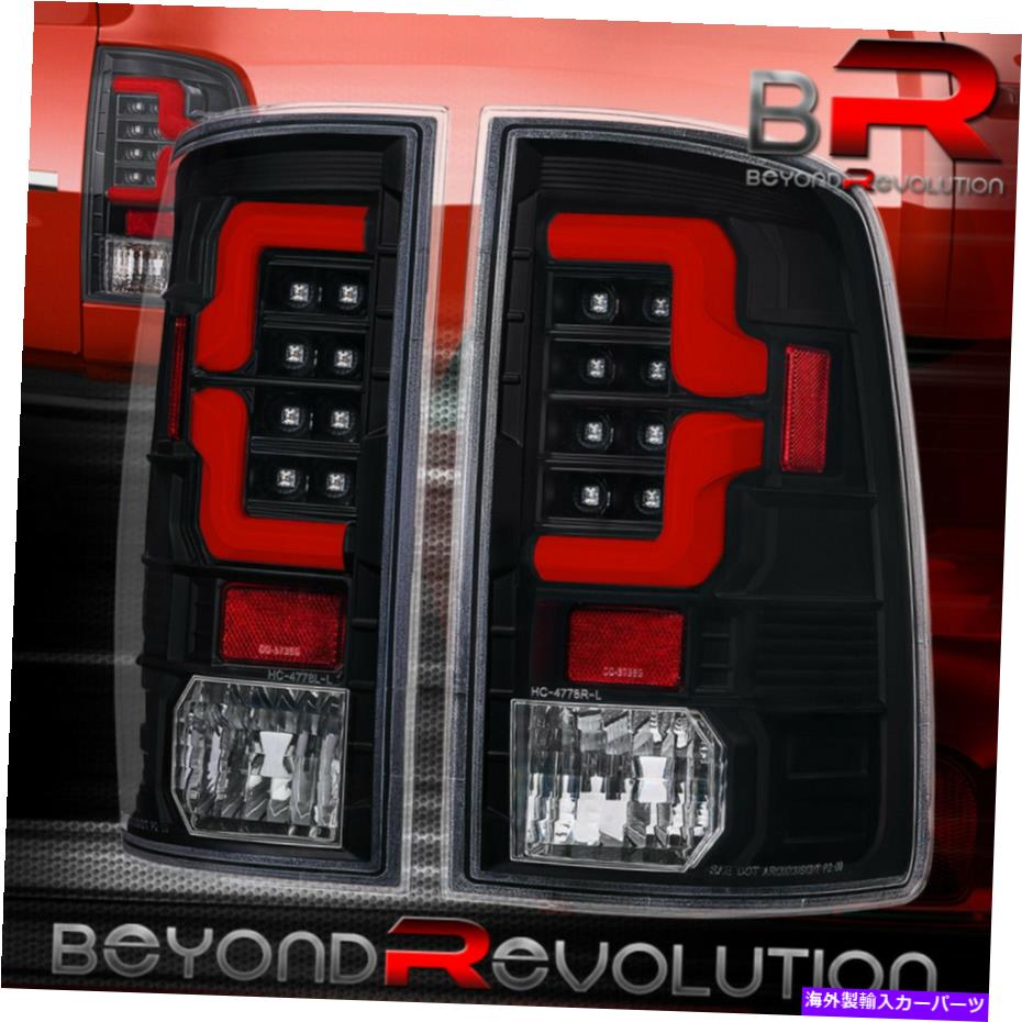 USテールライト 09-18ドッジRAM 1500 / 10-18 2500 3500ブラックハウジング赤LEDテールライト For 09-18 Dodge Ram 1500 / 10-18 2500 3500 Black Housing Red LED Tail Lights【並行輸入品】｜Us Custom Parts Shop USDM