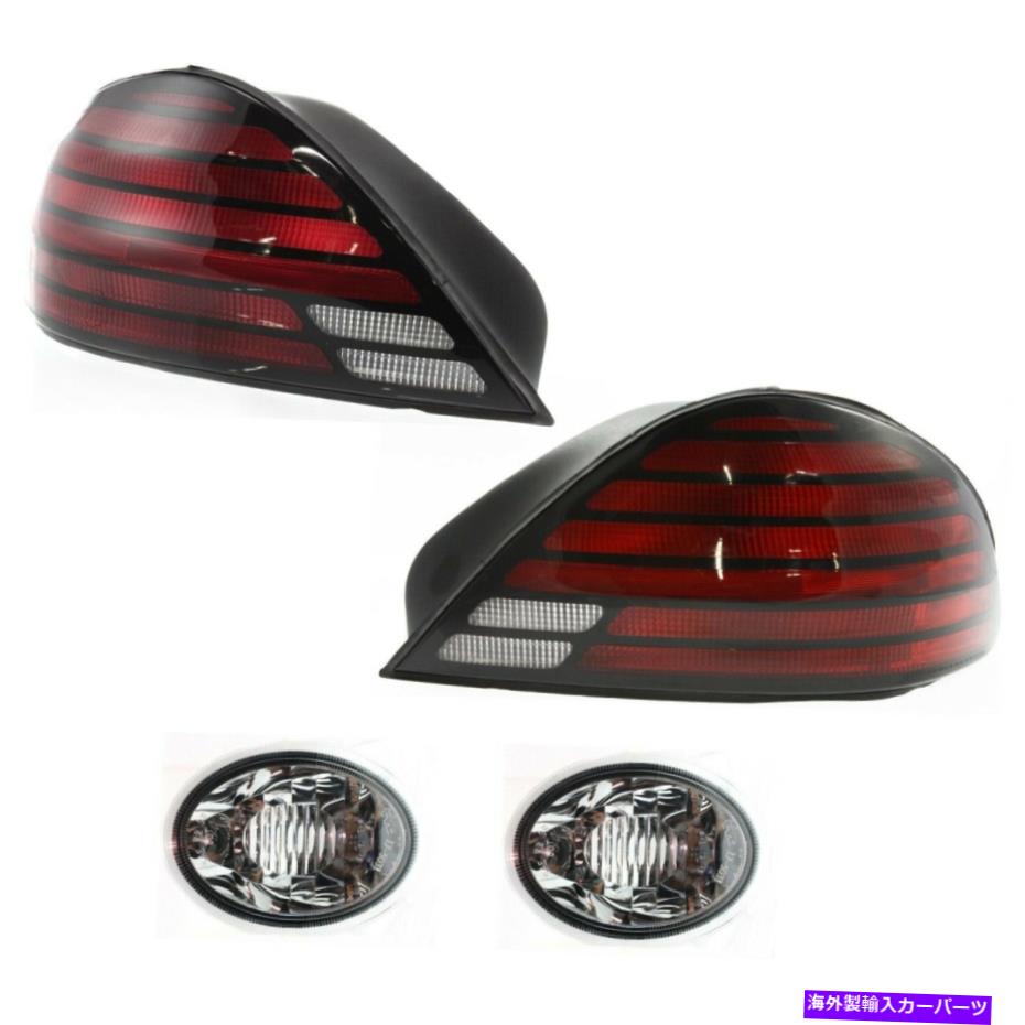 USテールライト 1999年 - 2005年のポンティアックグランドAMドライバと助手席側のテールライト Tail Light For 1999-2005 Pontiac Grand Am Driver and Passenger Side【並行輸入品】｜Us Custom Parts Shop USDM