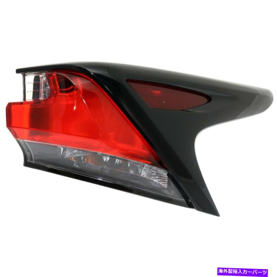 USテールライト 2015-2017のテールライトLexus NX200T旅客サイドアウター Tail Light For 2015-2017 Lexus NX200t Passenger Side Outer【並行輸入品】