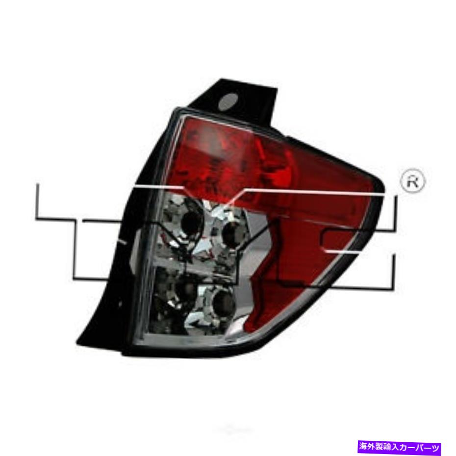 USテールライト Tyc Taillight Taillampリアテールライトランプ右助手席側SAE /ドット TYC Taillight Taillamp Rear Tail Light Lamp Right Passenger Side SAE/DOT【並行輸入品】