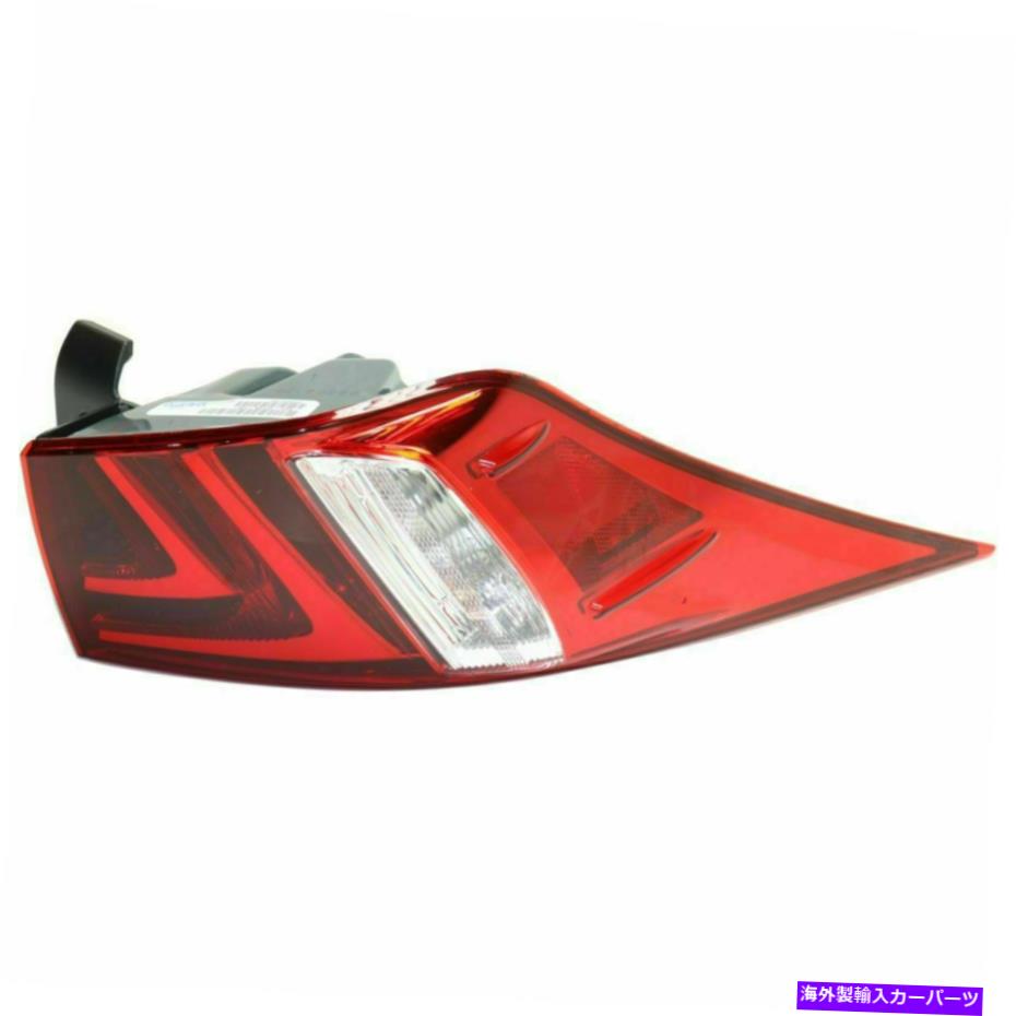 USテールライト Lexus IS250 IS350 2014-2016右乗客Taillightテールランプリアライト FITS LEXUS IS250 IS350 2014-2016 RIGHT PASSENGER TAILLIGHT TAIL LAMP REAR LIGHT【並行輸入品】｜Us Custom Parts Shop USDM