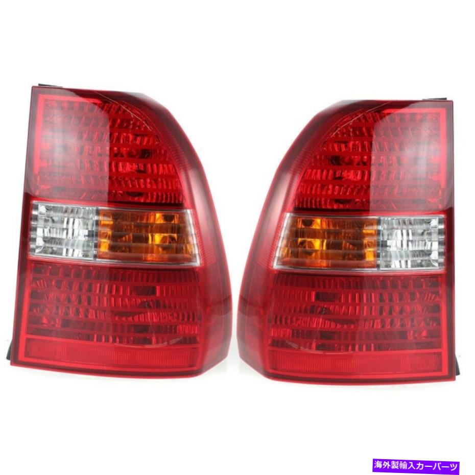 USテールライト 2005-2010 Kia Sportage LX LH＆RH W /電球の2テールライトのセット Set of 2 Tail Light For 2005-2010 Kia Sportage LX LH & RH w/ Bulb(s)【並行輸入品】