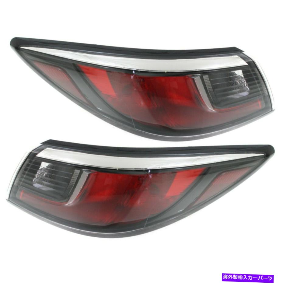 USテールライト 2016 SCION IAのドライバーと旅客側のテールライト2 Tail Light For 2016 Scion iA Driver and Passenger Side Outer Set of 2【並行輸入品】|Us Custom Parts Shop USDM