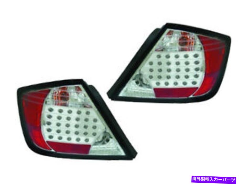 USテールライト TC 05 06 07 LEDクロームリアテールライトランプペア用 For Tc 05 06 07 Led Chrome Rear Tail Light Lamp Pair【並行輸入品】