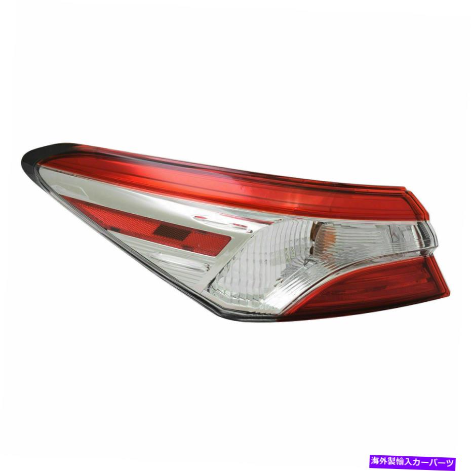 USテールライト Toyota Camry 2018-2020 Lew L Driver Driver Tail Light Raill Lamp Taillight FIT TOYOTA CAMRY 2018-2020 LE L LEFT DRIVER OUTER TAIL LIGHT REAR LAMP TAILLIGHT【並行輸入品】