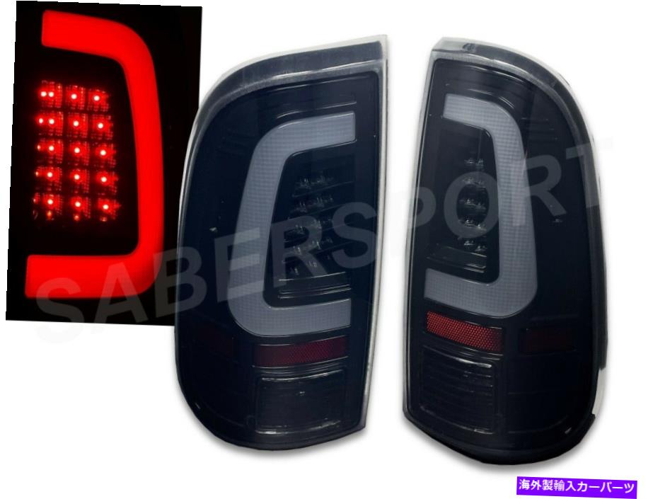 USテールライト ペアブラックスモークC-BAR LED Taillights 2008-2016 F-250/350/450/550 SuperDuty Pair Black Smoke C-Bar LED Taillights for 2008-2016 F-250/350/450/550 SuperDuty【並行輸入品】 47,681円