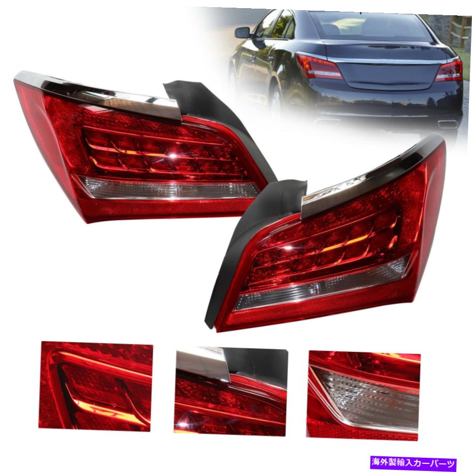 USテールライト テールライトブレーキ後部LED左+右の交換は2014-2016 Buicrosse US Tail Light Brake Rear LED Left+Right Replacement for 2014-2016 Buick LaCrosse US【並行輸入品】